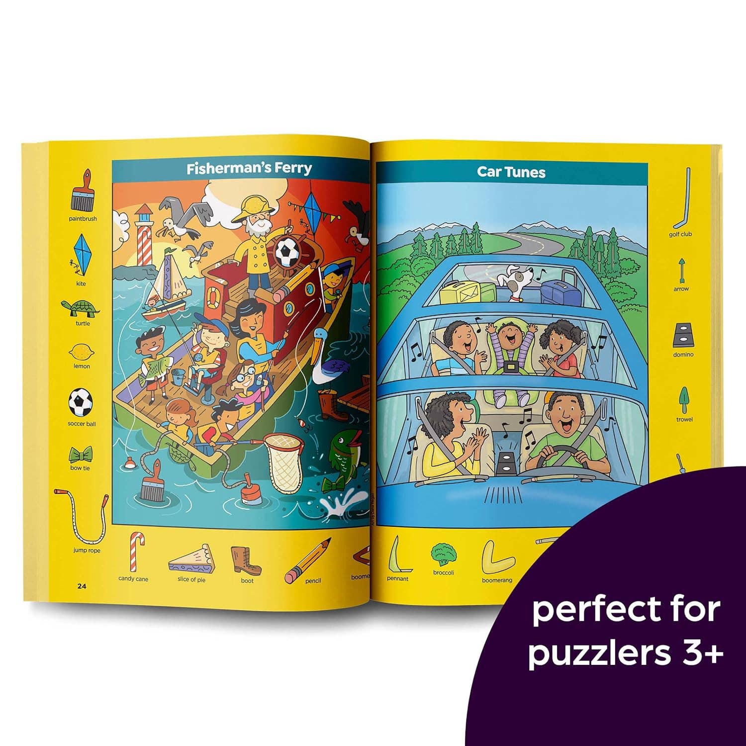 Things That Go Sticker Puzzles