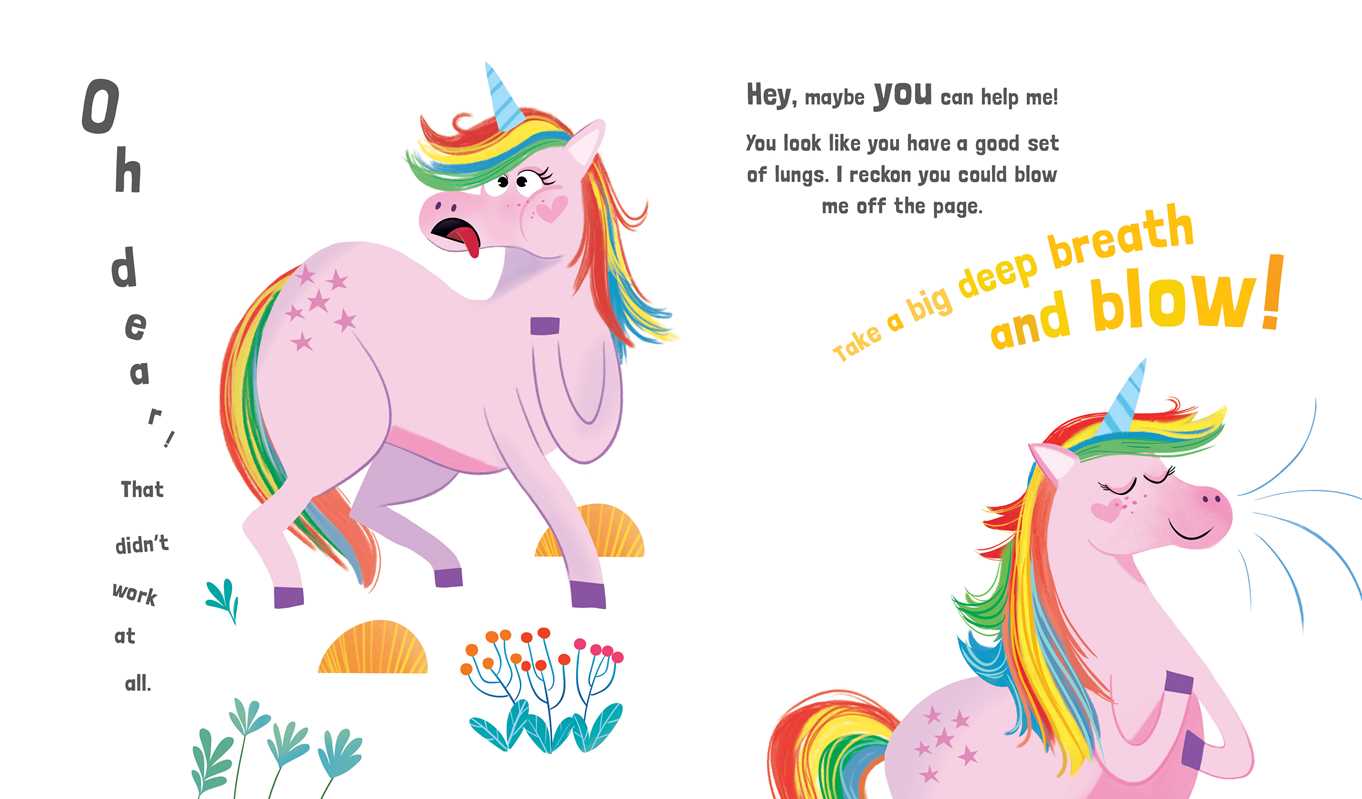 There's a Unicorn Stuck in My Book!