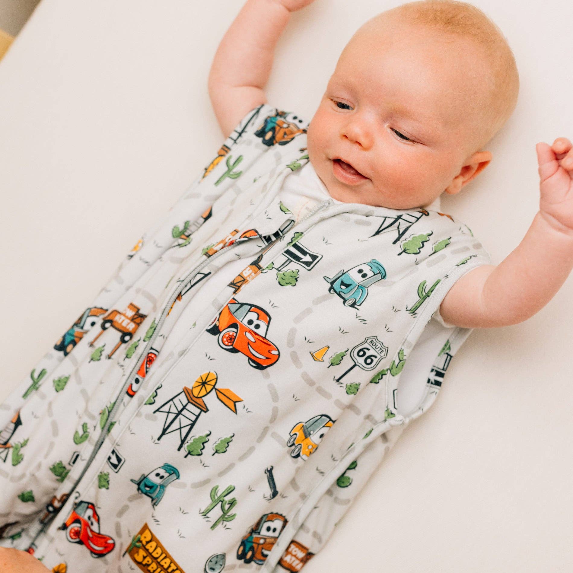 Disney and Pixar Cars Baby Sleep Bag - 1.0 TOG