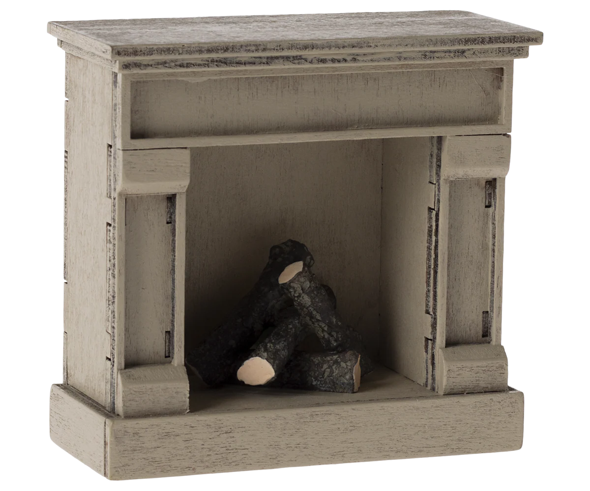 Mouse Fireplace | Off White