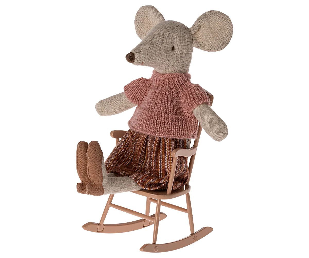 Mouse Rocking Chair - Dark Powder