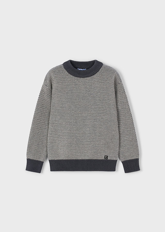 Slate Textured Sweater