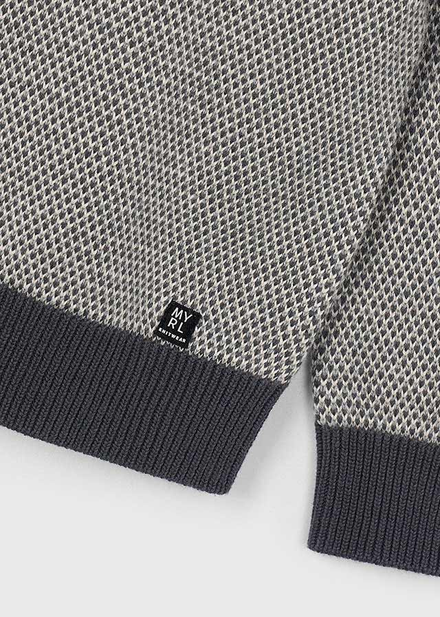 Slate Textured Sweater