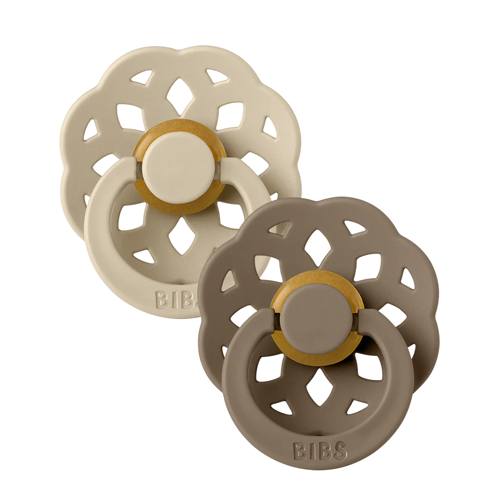 BIBS Pacifier Boheme Natural Rubber Latex 2PK