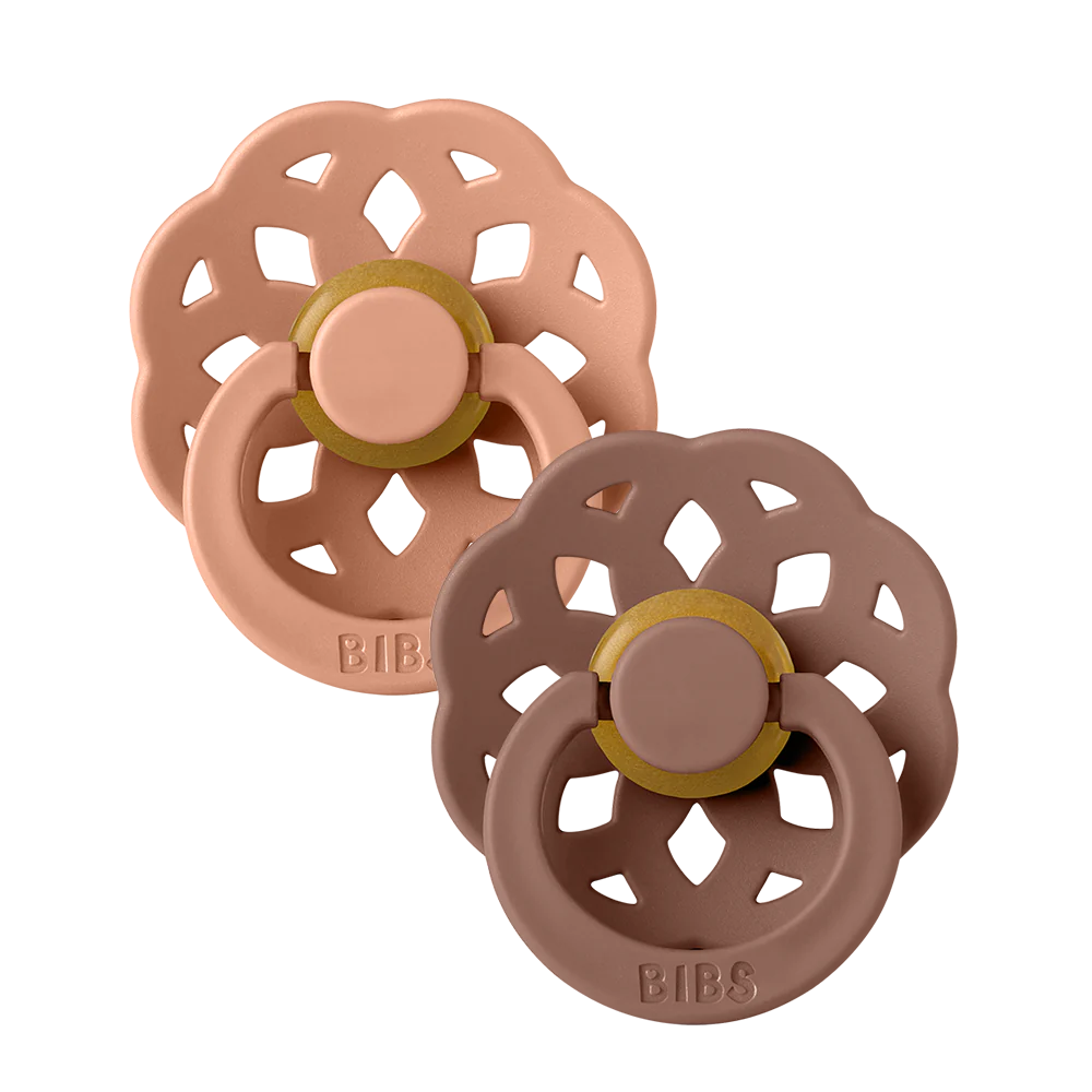 BIBS Pacifier Boheme Natural Rubber Latex 2PK