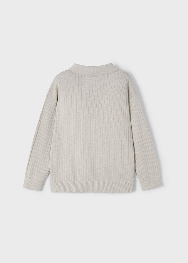 Polo Collar Sweater