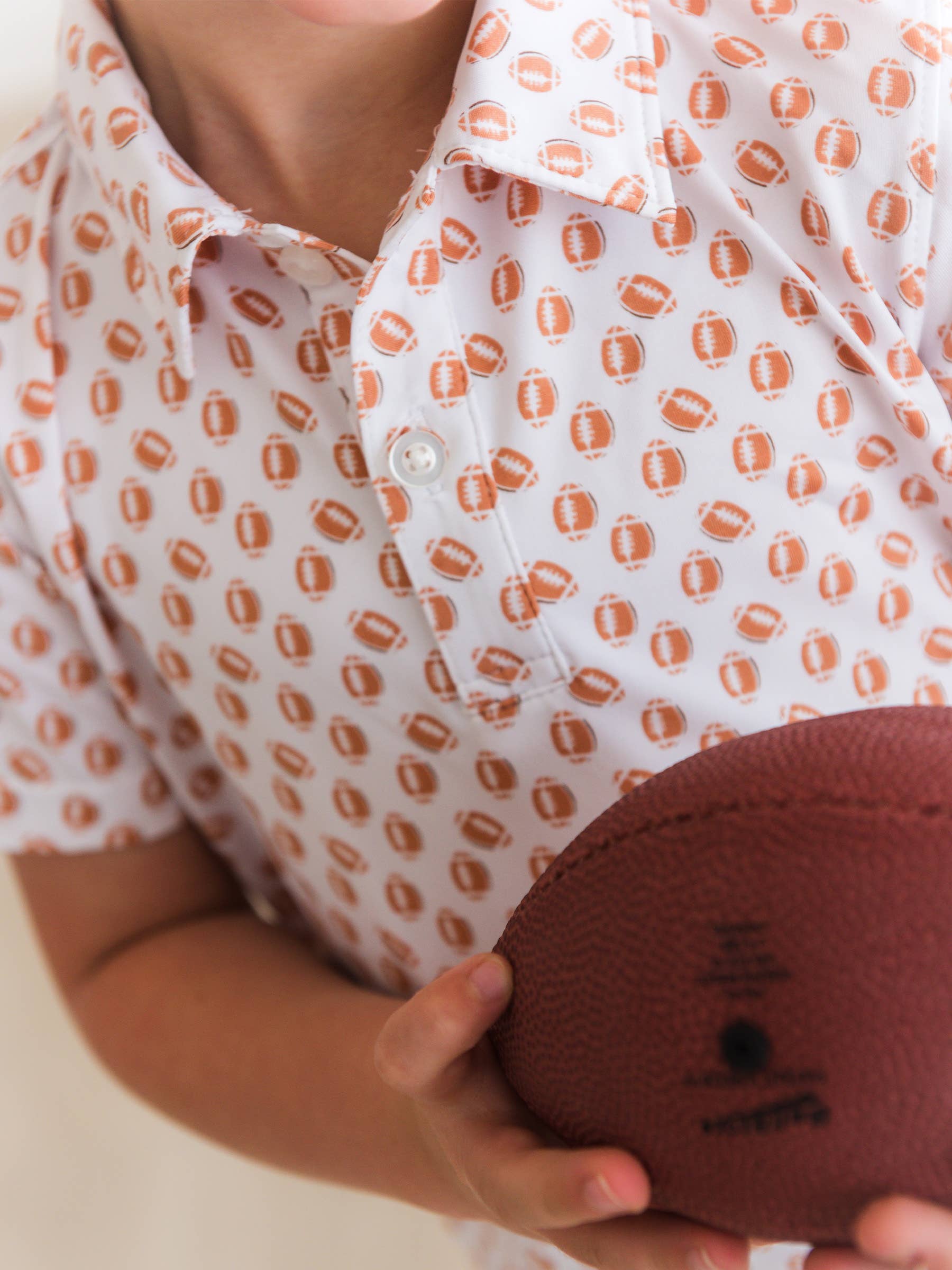 Football Short Sleeve Performance Polo