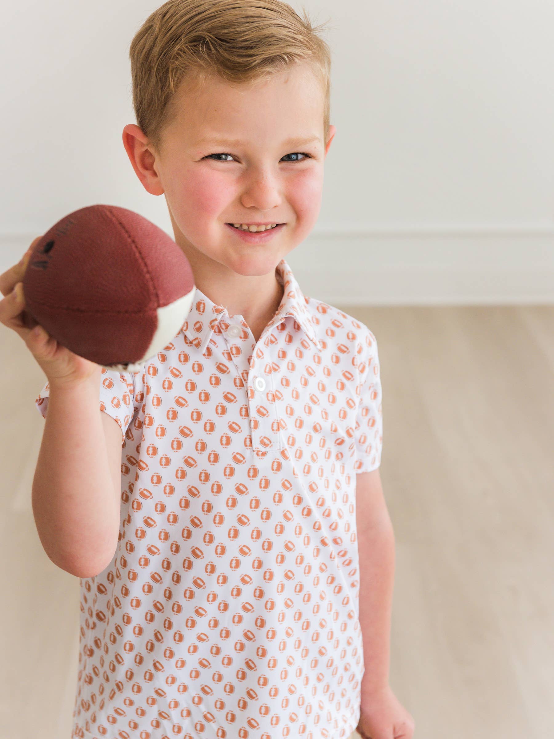 Football Short Sleeve Performance Polo