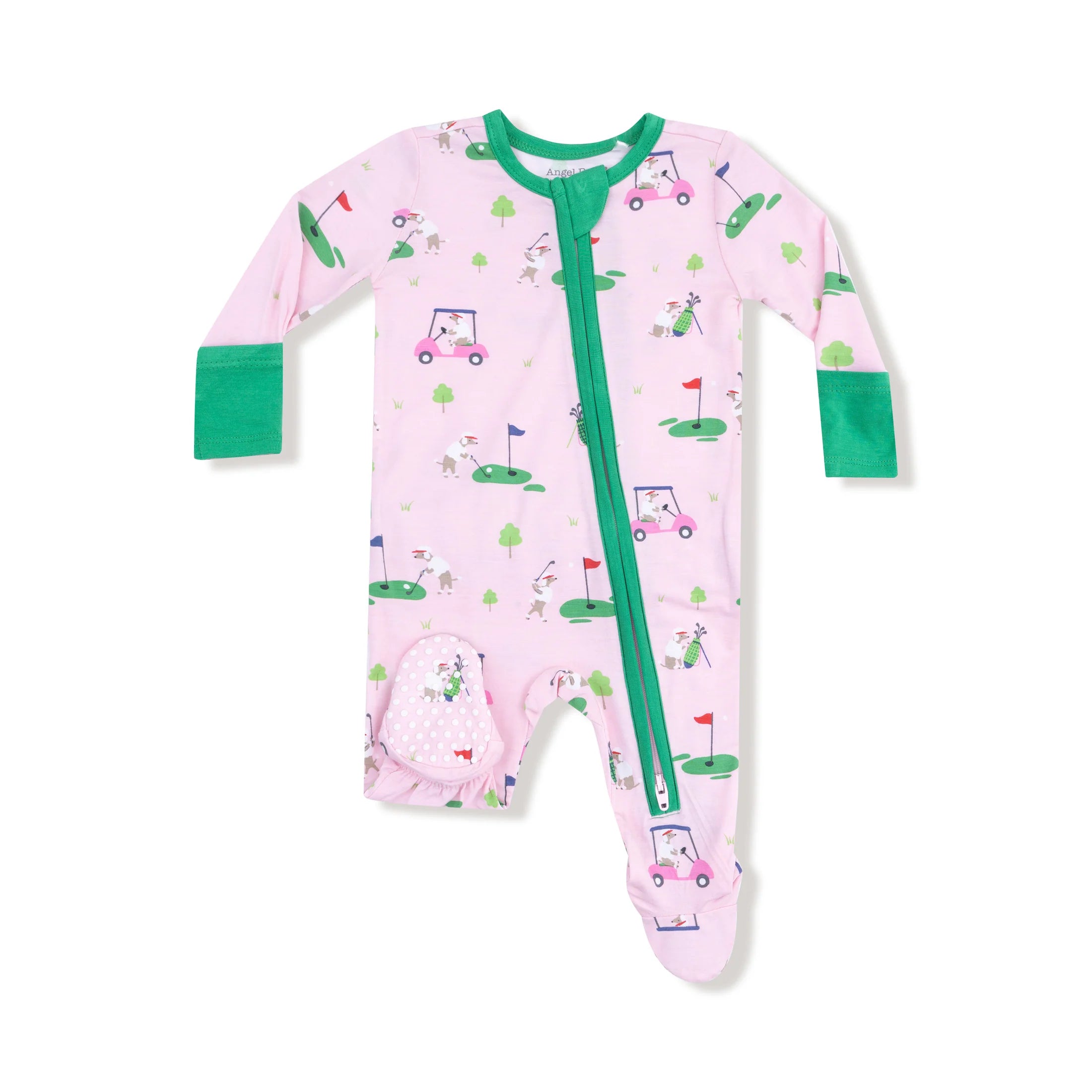Dog Gone Golf 2 Way Zipper Footie