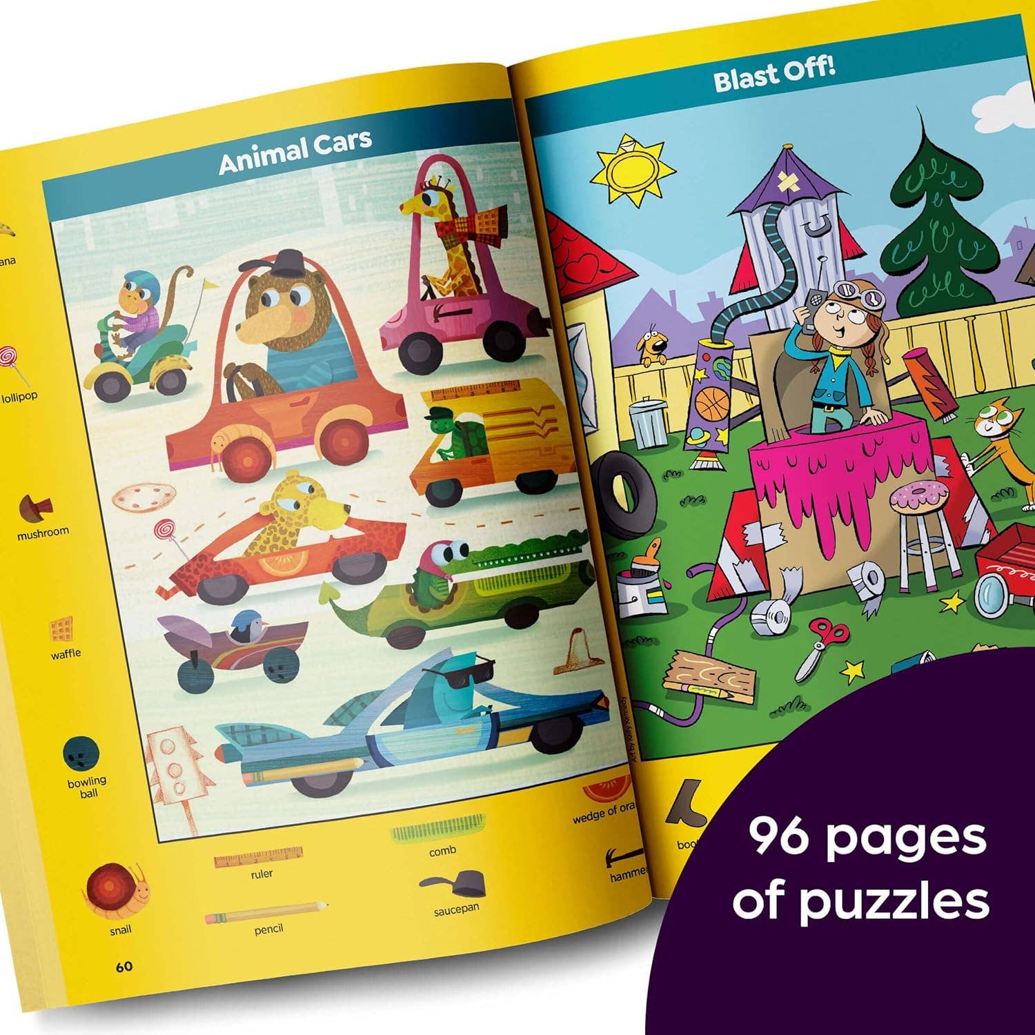 Things That Go Sticker Puzzles