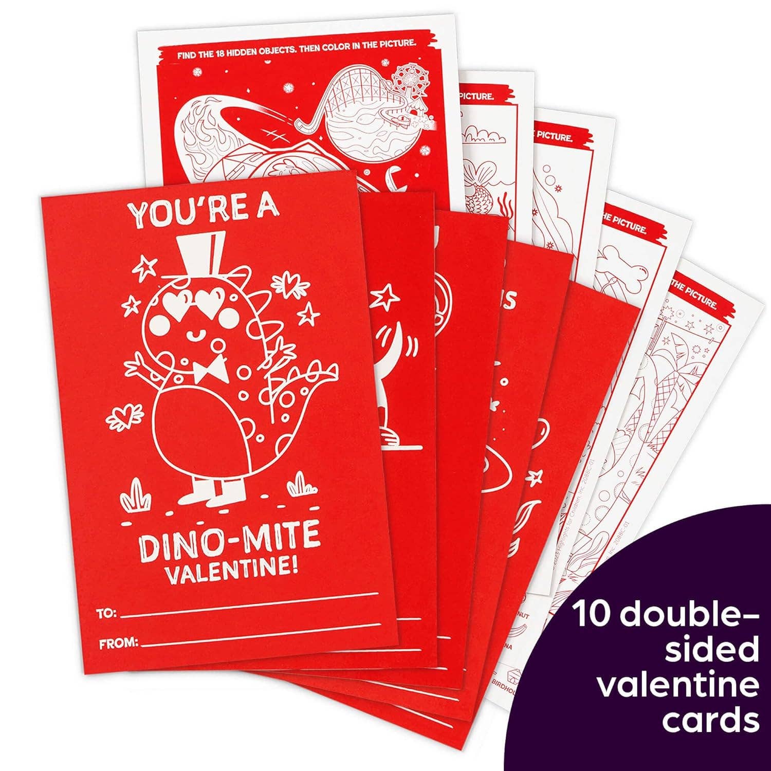 Scratch-and-Play Valentine's Hidden Pictures