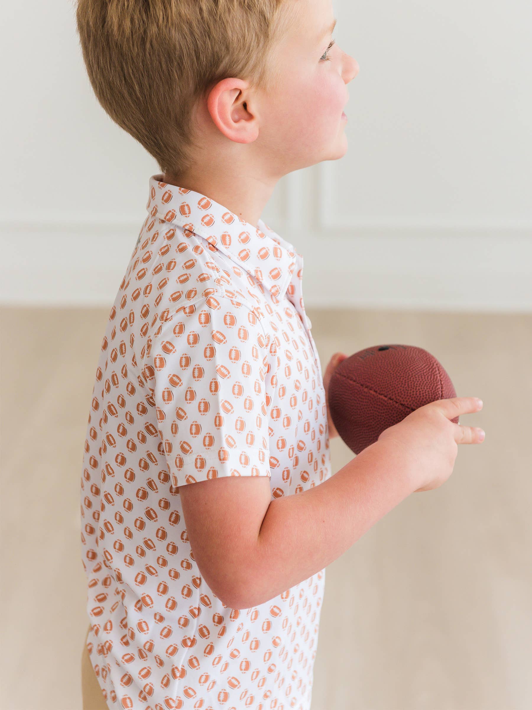 Football Short Sleeve Performance Polo