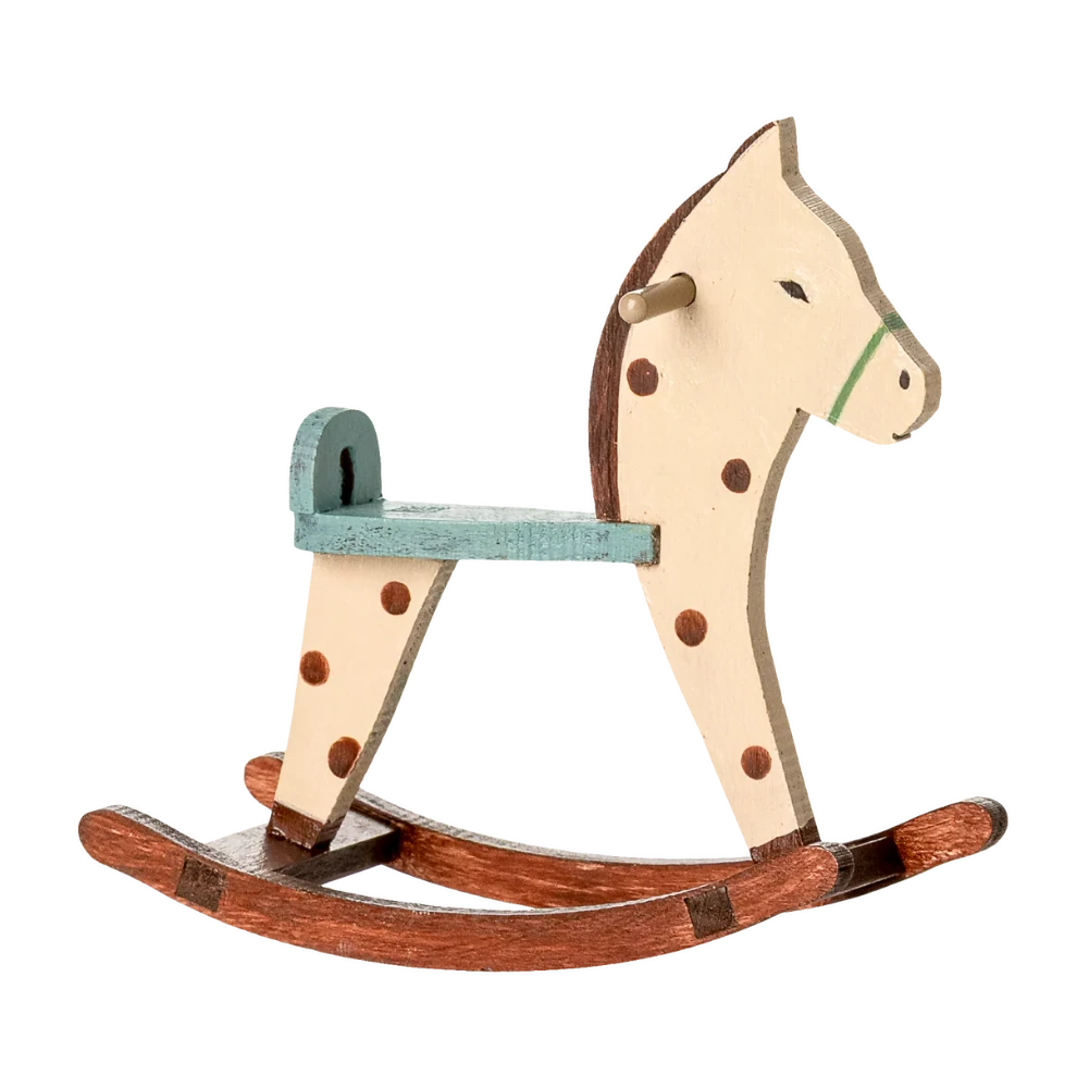 Mouse Rocking Horse | Spotted