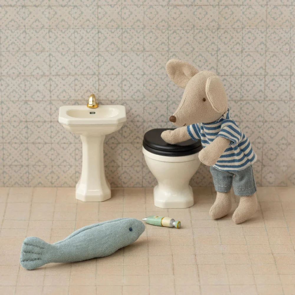 Mouse Bathroom Sink | Off White