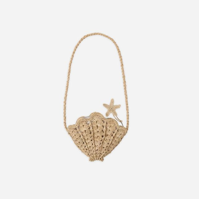 Shell Purse | Straw