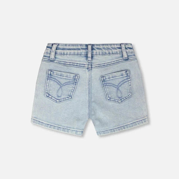 Light Blue Denim Shorts