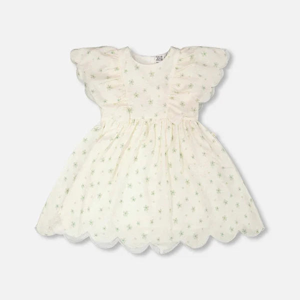 Printed Jacquard Dress