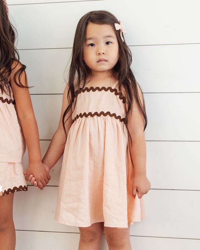 Ric Rac Dress | Blush