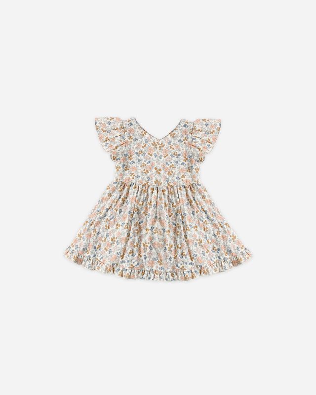 Lila Romper | Flower Field