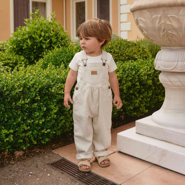 Cecil Overall - Fine Vertical Stripe