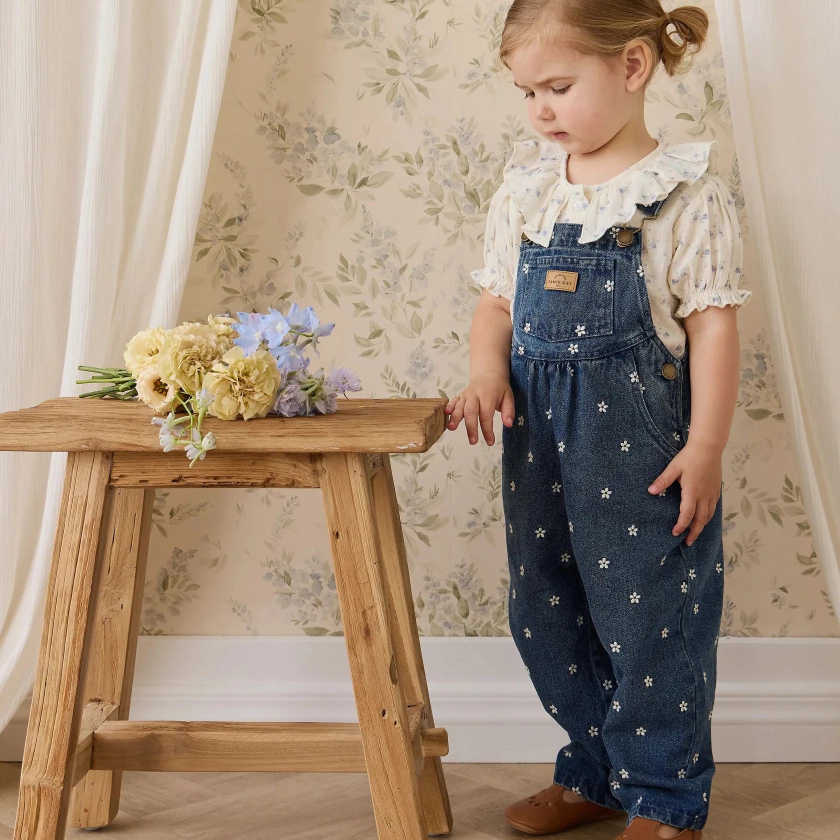 Cecil Overall | Josie Floral Denim