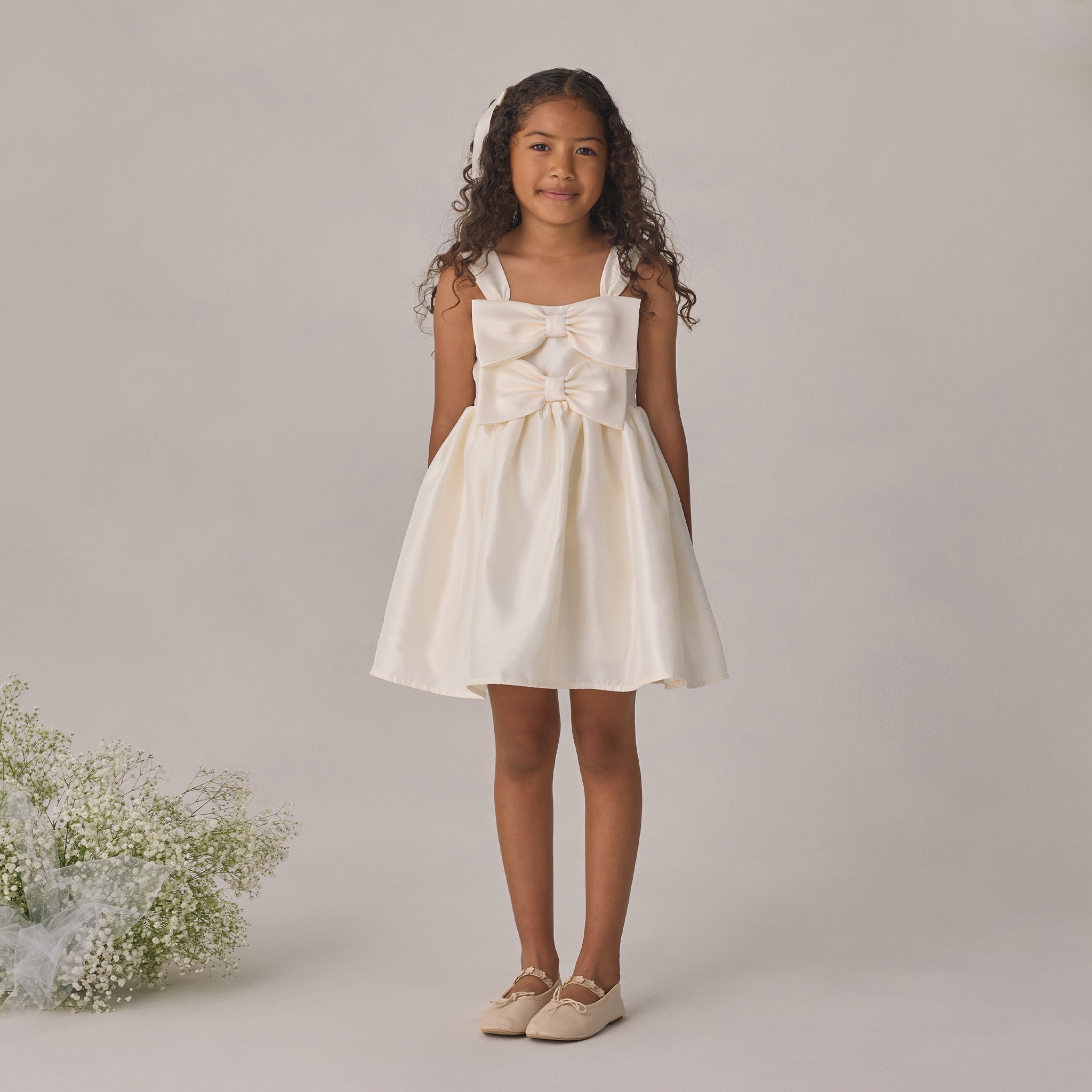 Cindy Dress | Ivory