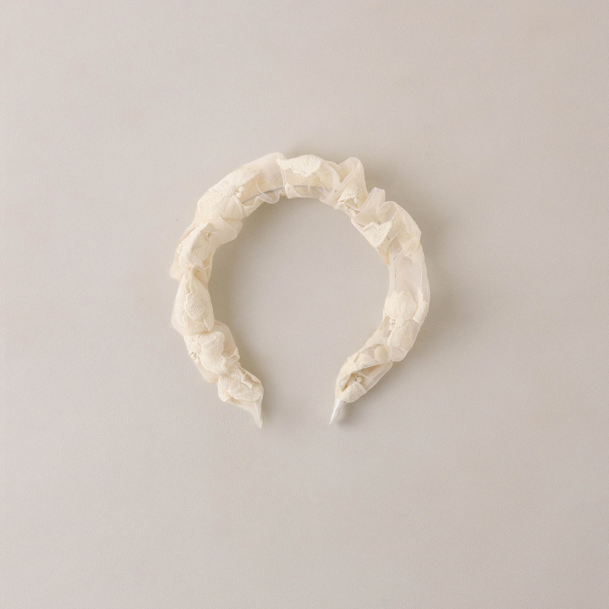 Gathered Headband | Natural Butterly