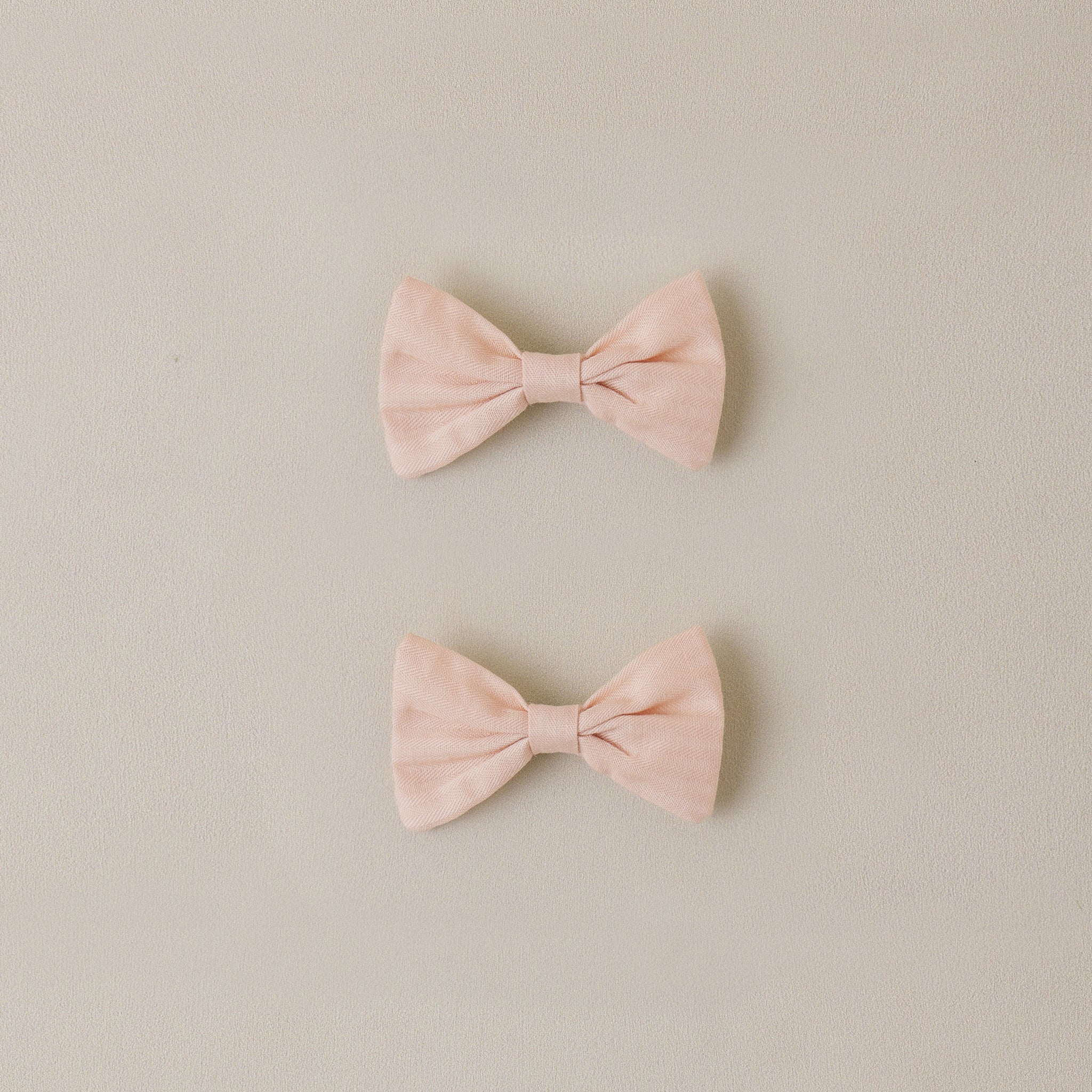 Little Bow Clips | Blush