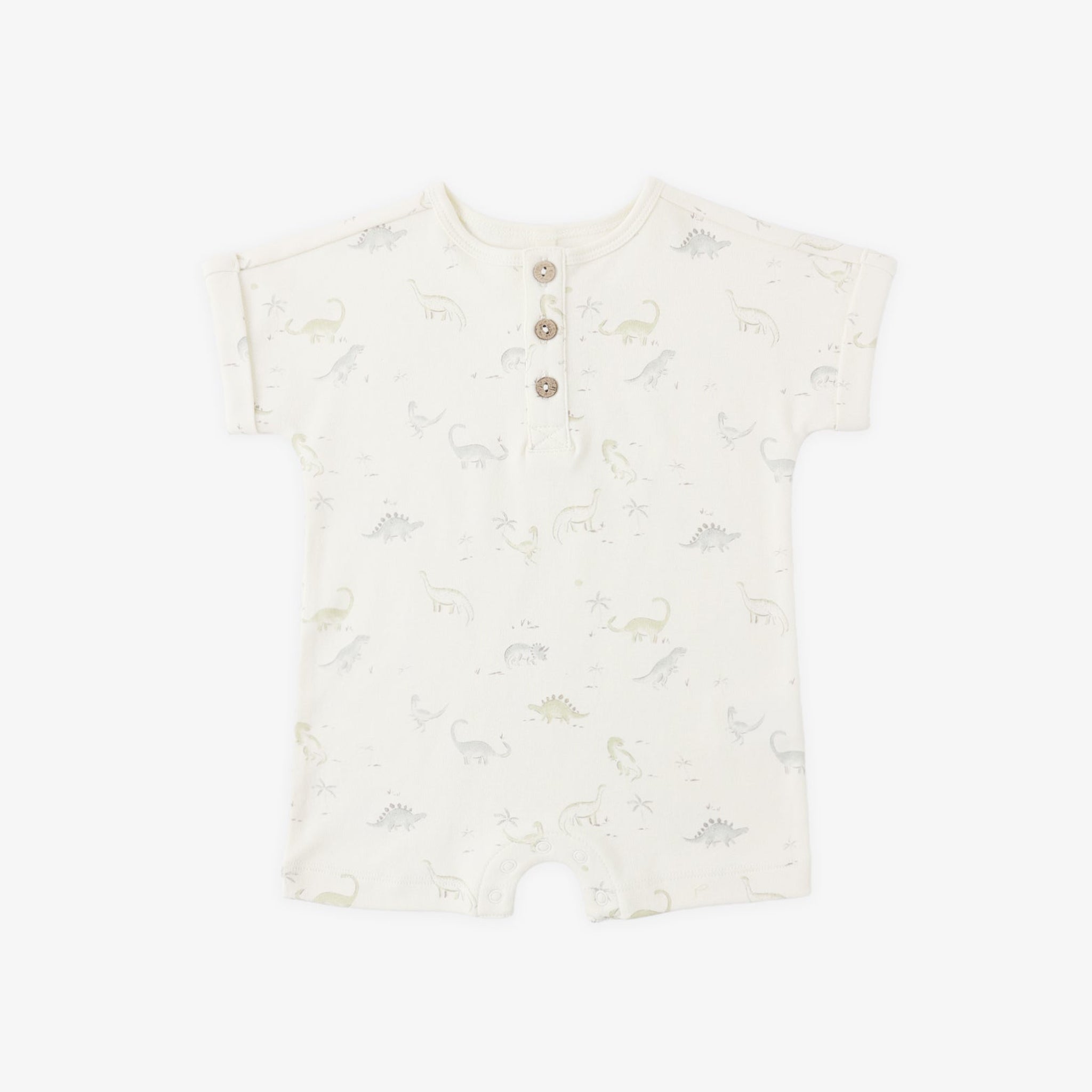 Short Sleeve One-Piece | Dinosaur
