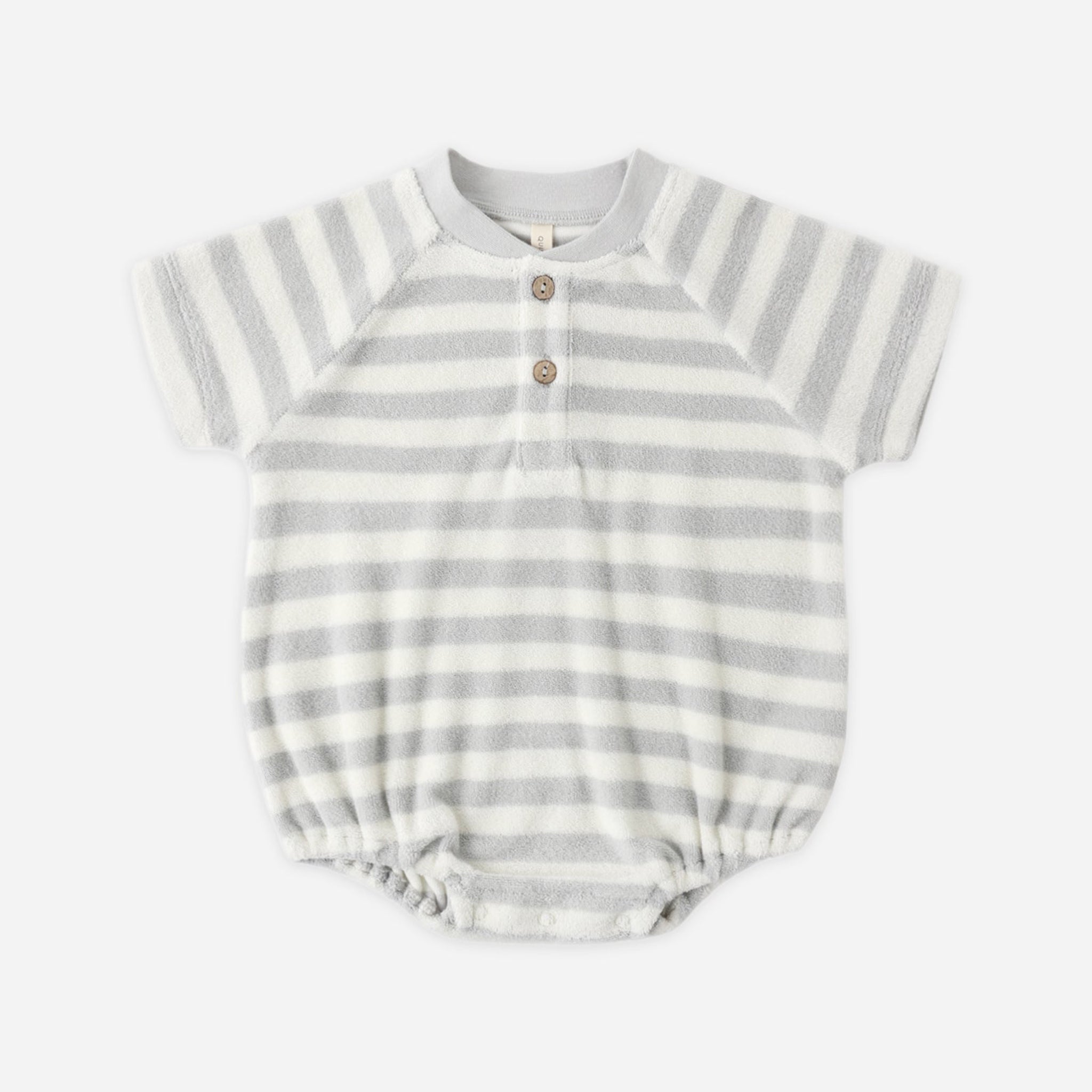 Terry Henley Romper | Sky Stripe