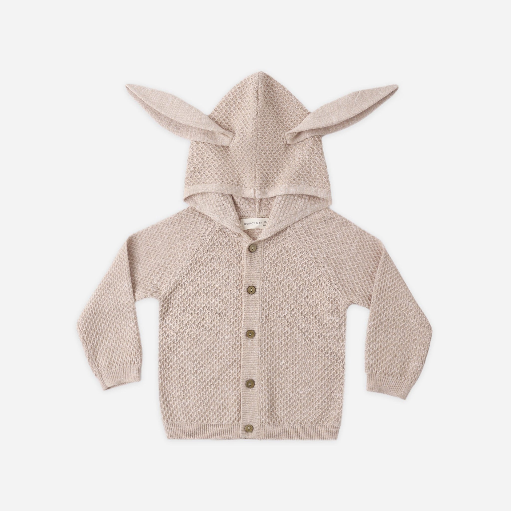 Bunny Knit Sweater | Heathered Latte