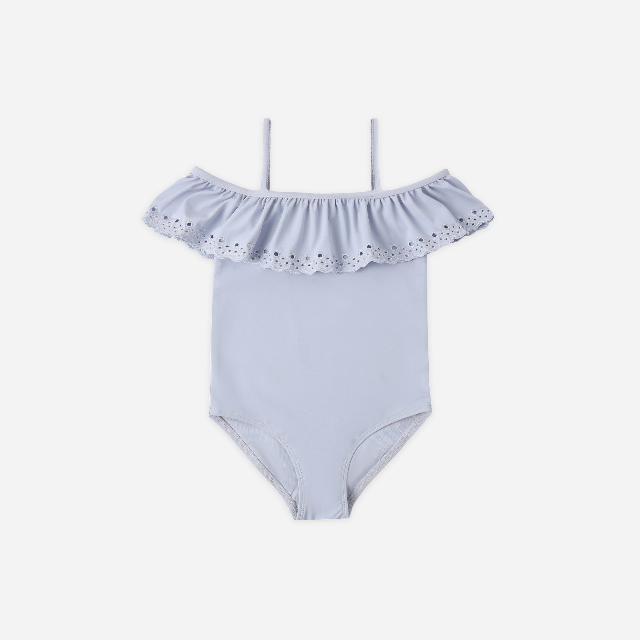 Off-The-Shoulder One-Piece | Periwinkle