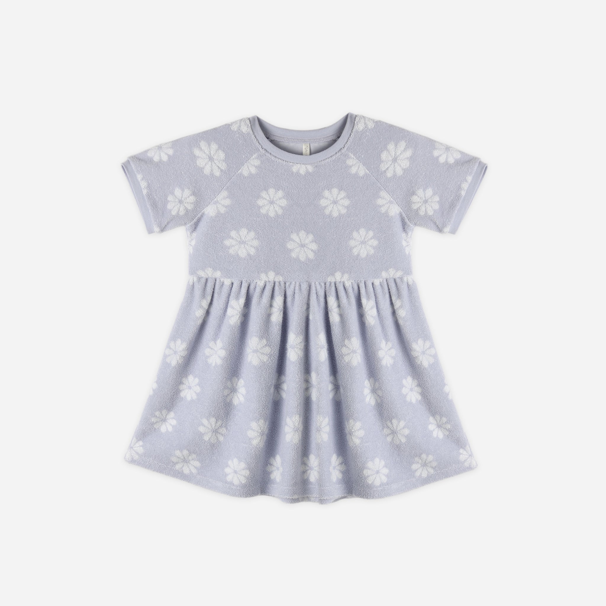 Raglan Dress | Periwinkle Daisy