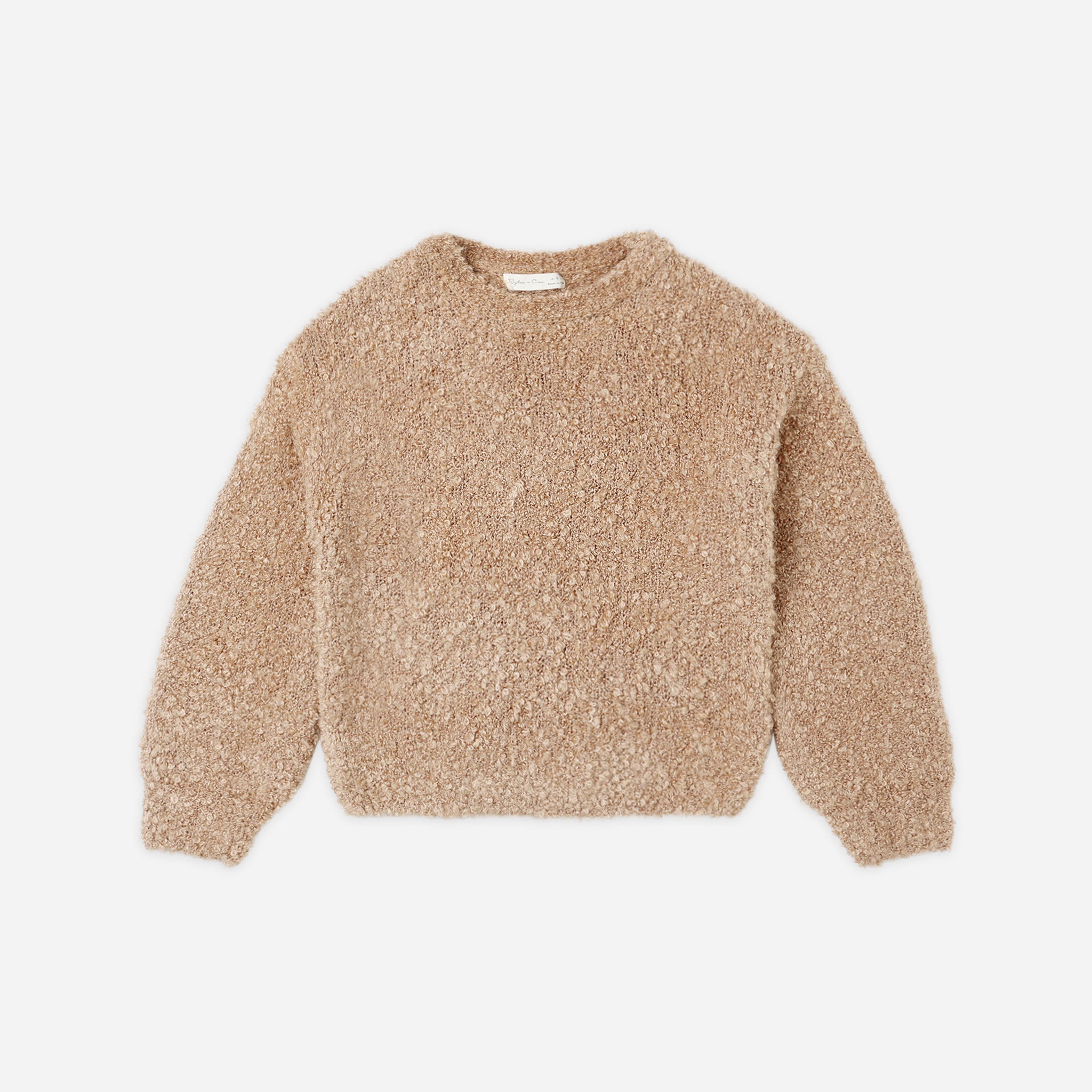 Aspen Sweater || Toffee Boucle