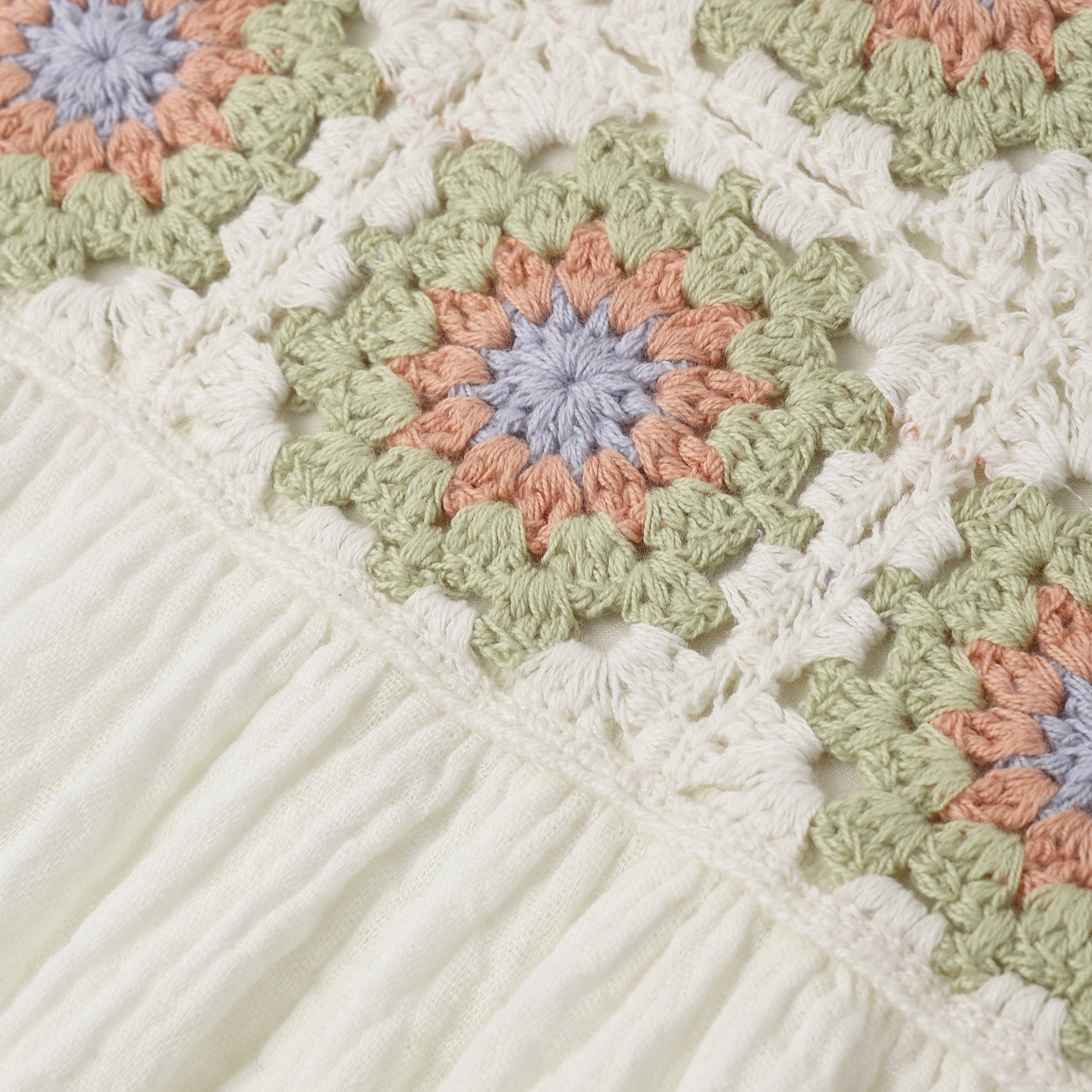 Crochet Sundress | Citron Daisy Check