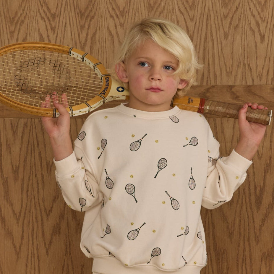 Relaxed Sweatshirt || Tennis