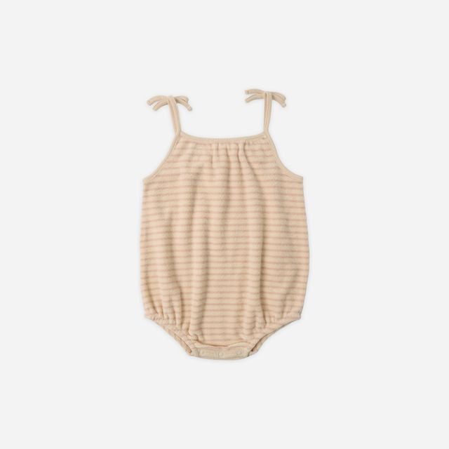 Nala Romper | Pink Stripe