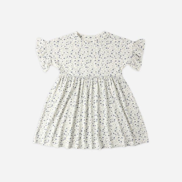 Babydoll Dress | Blue Ditsy