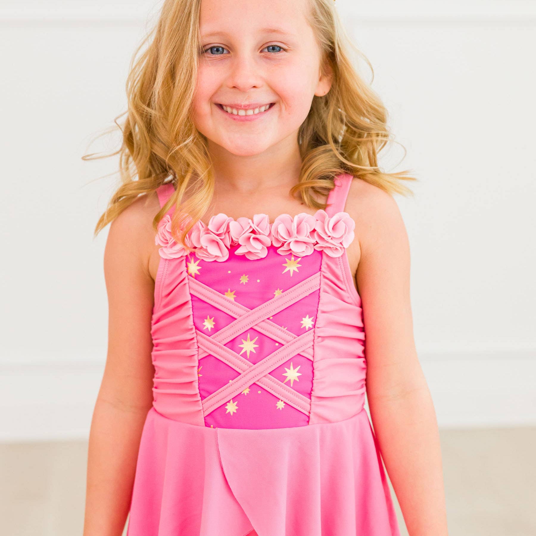 Pink Princess One Piece Swimsuit