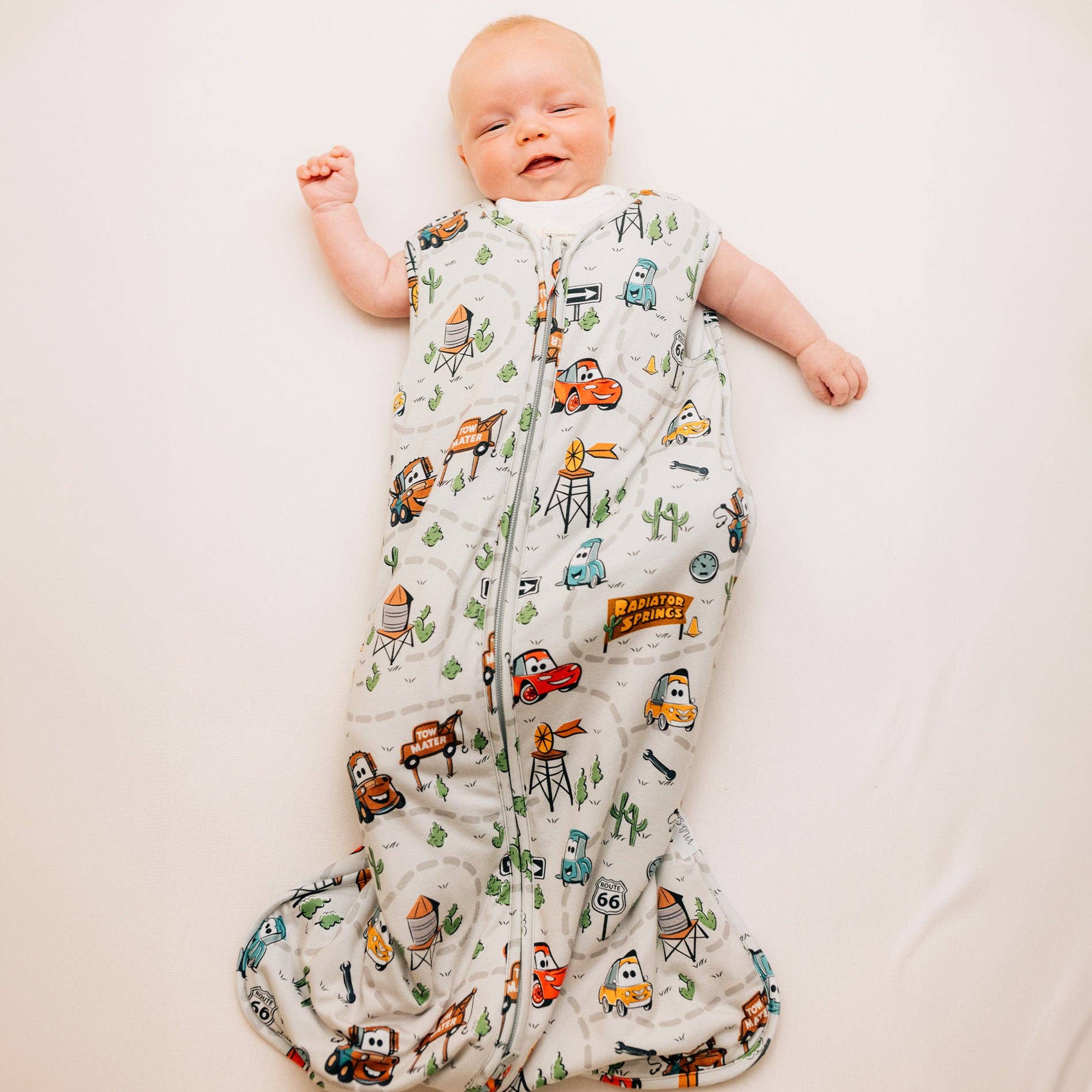 Disney and Pixar Cars Baby Sleep Bag - 1.0 TOG