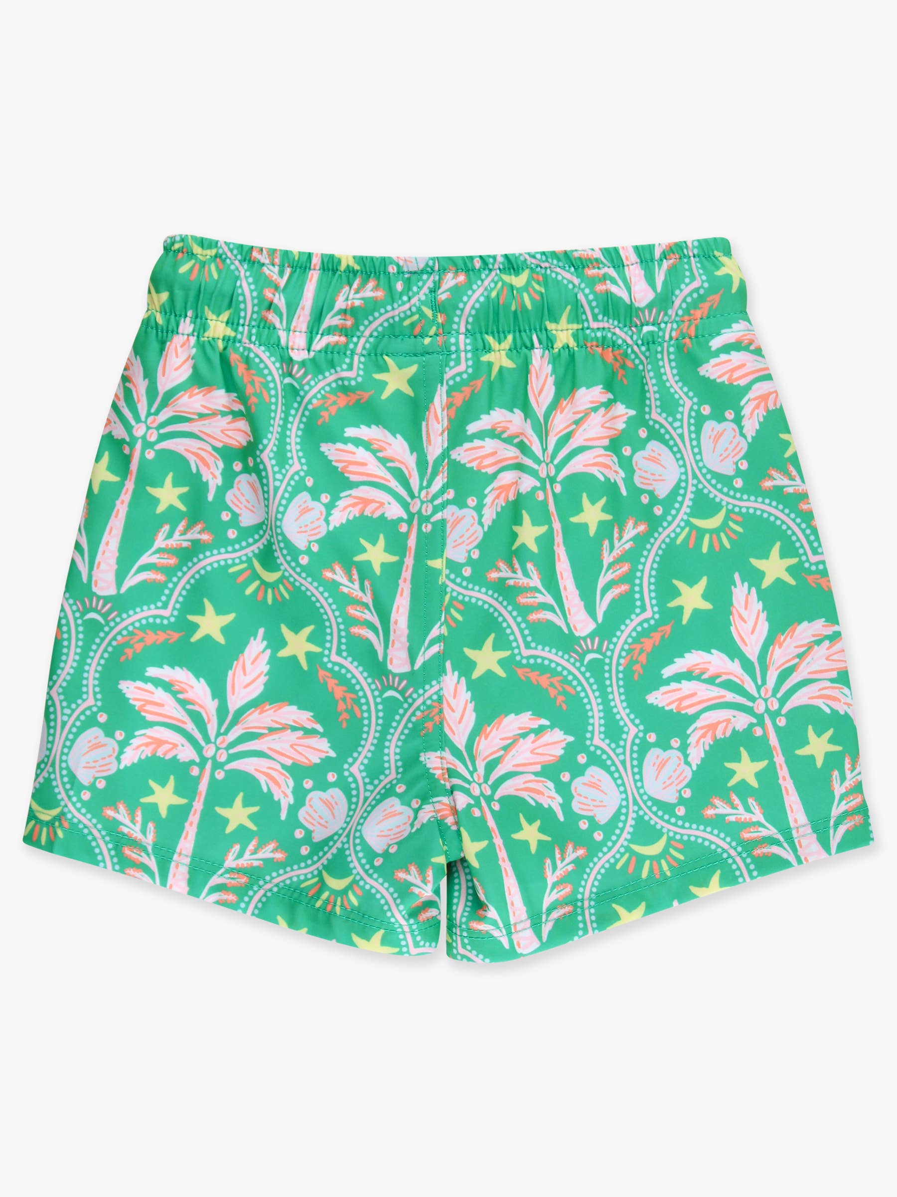 Boys Coconut Cabana Performance Hybrid Swim Trunks