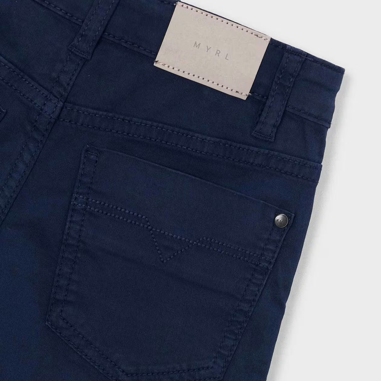 Basic Twill Shorts | Navy