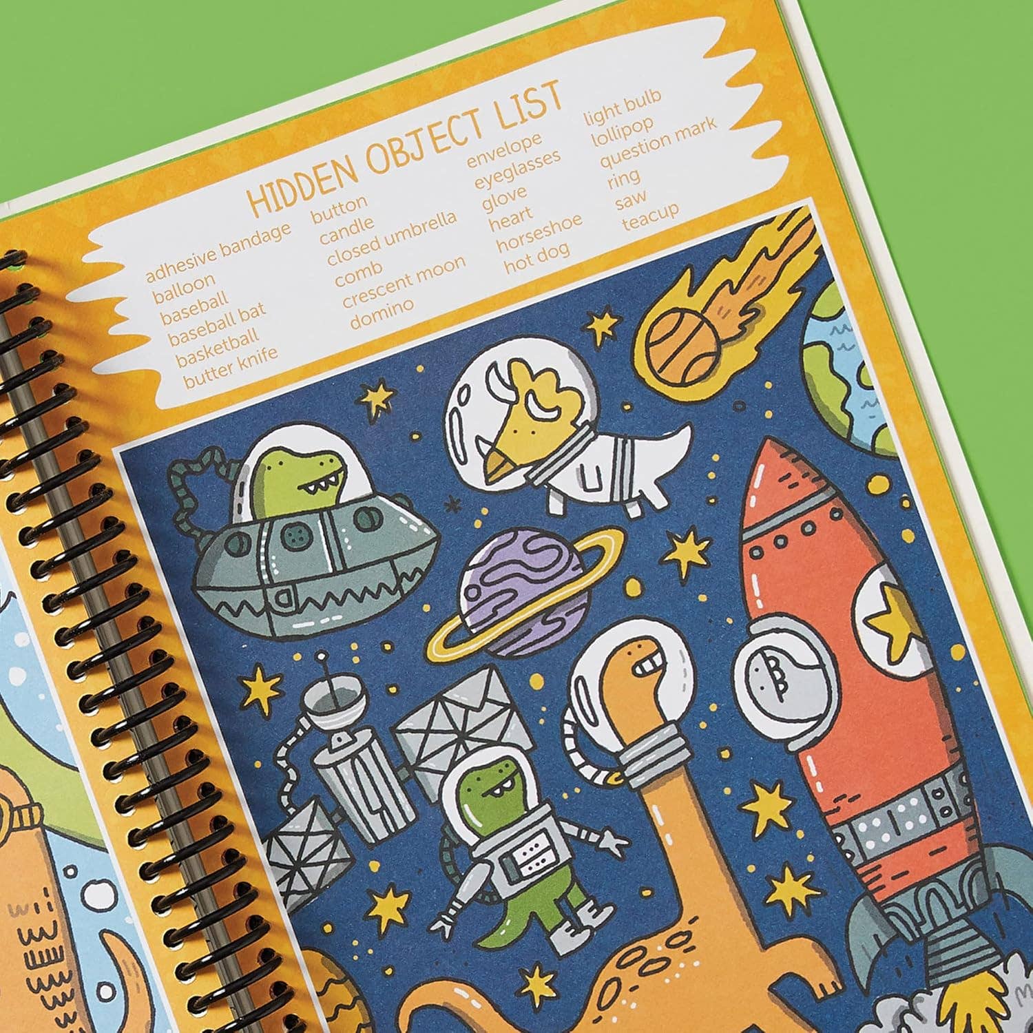 Scratch-Off Hidden Pictures Dinosaur Puzzles