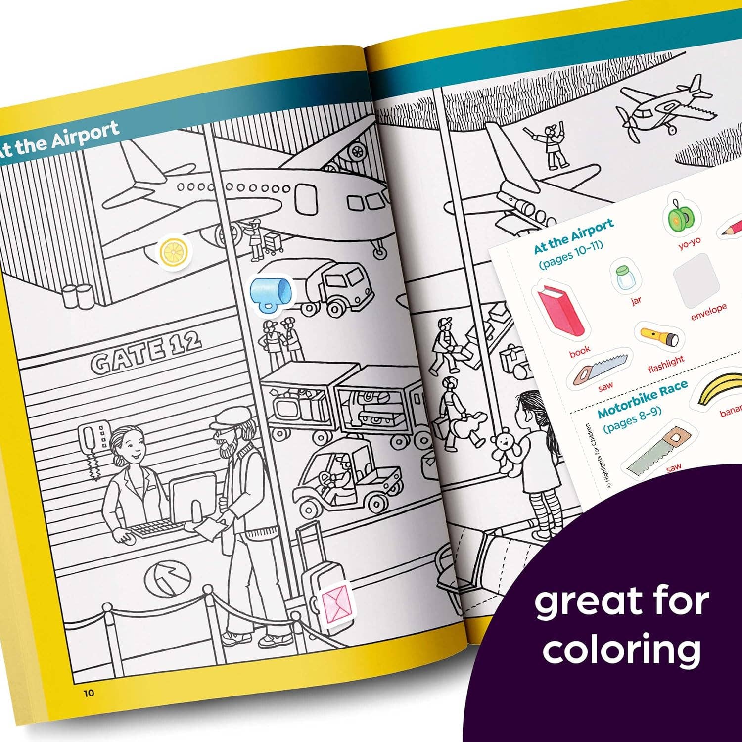 Things That Go Sticker Puzzles