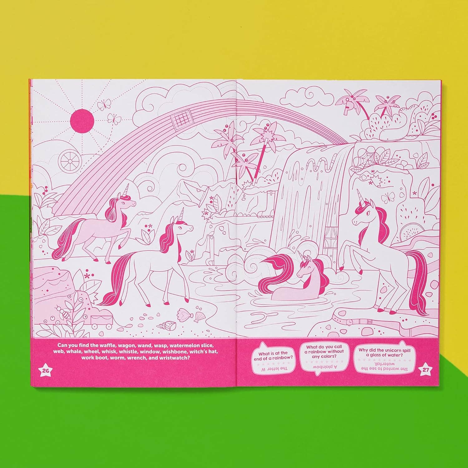 Unicorn Sparkle Hidden Pictures Puzzles