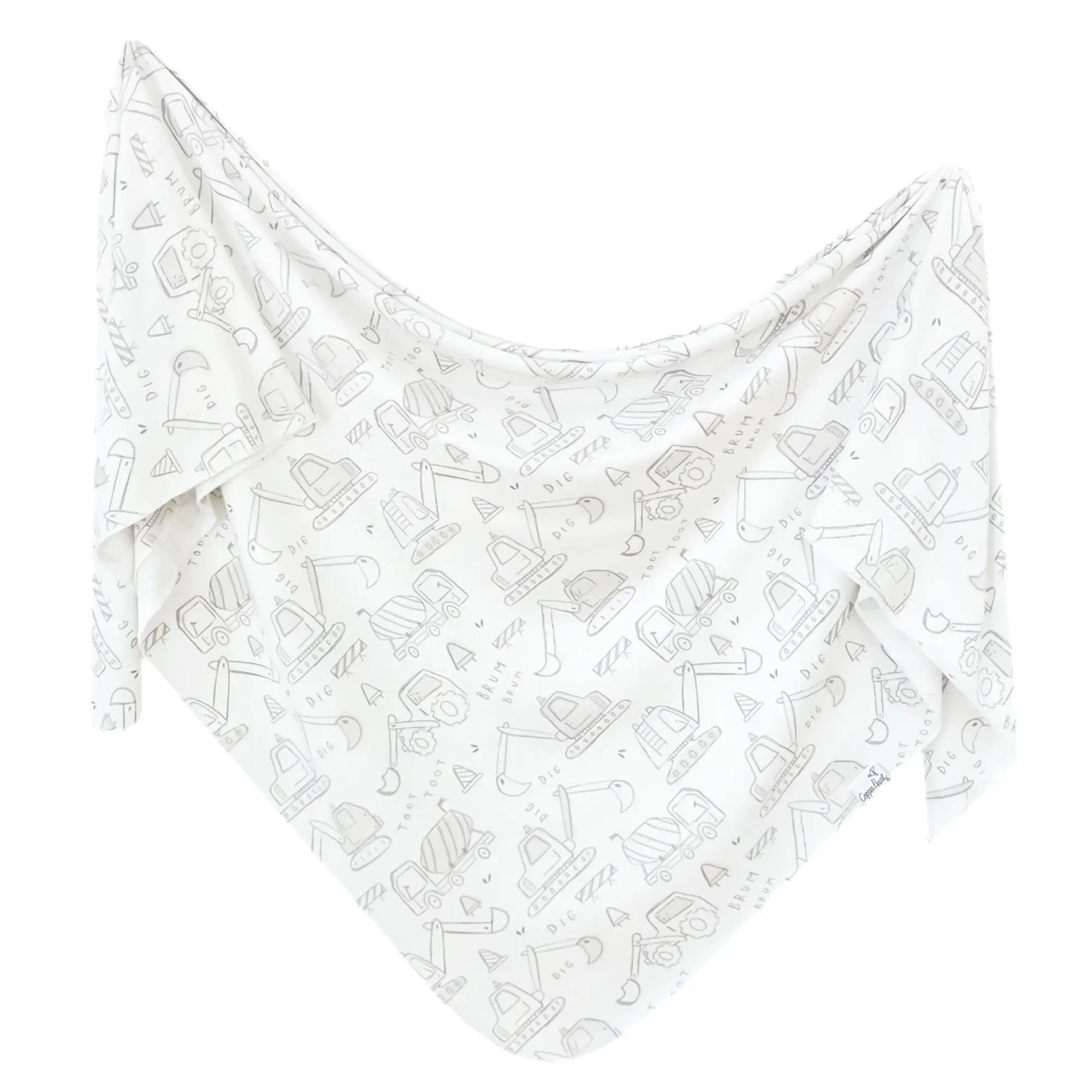 Copper Pearl Knit Swaddle Blanket