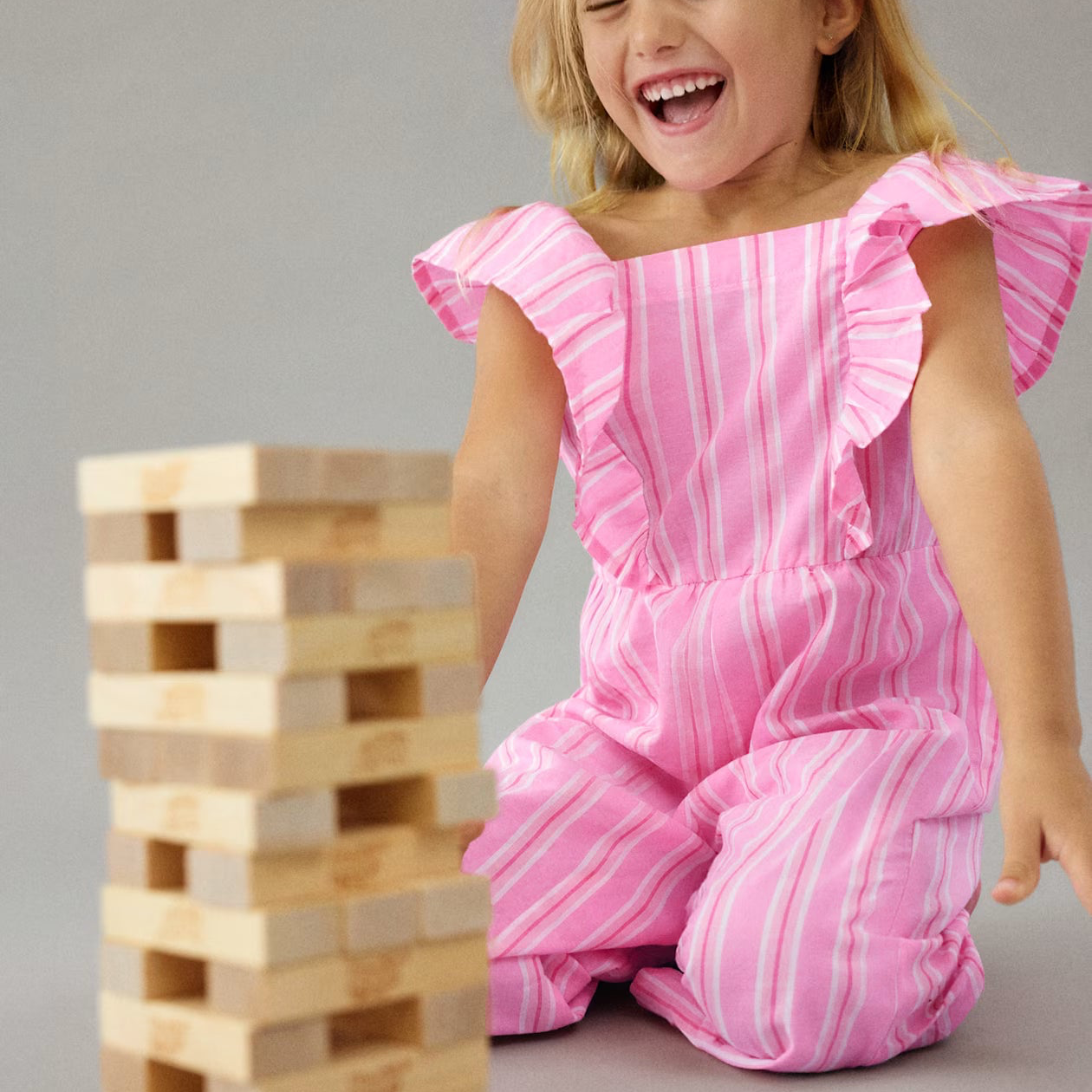 Striped Candy Jumpsuit