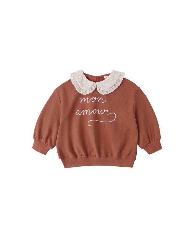Collared Sweatshirt | Mon Amour