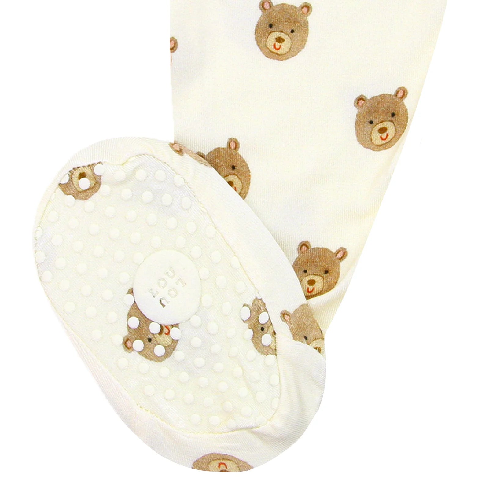 Lou Lou & Company Zipper Footie | Teddy