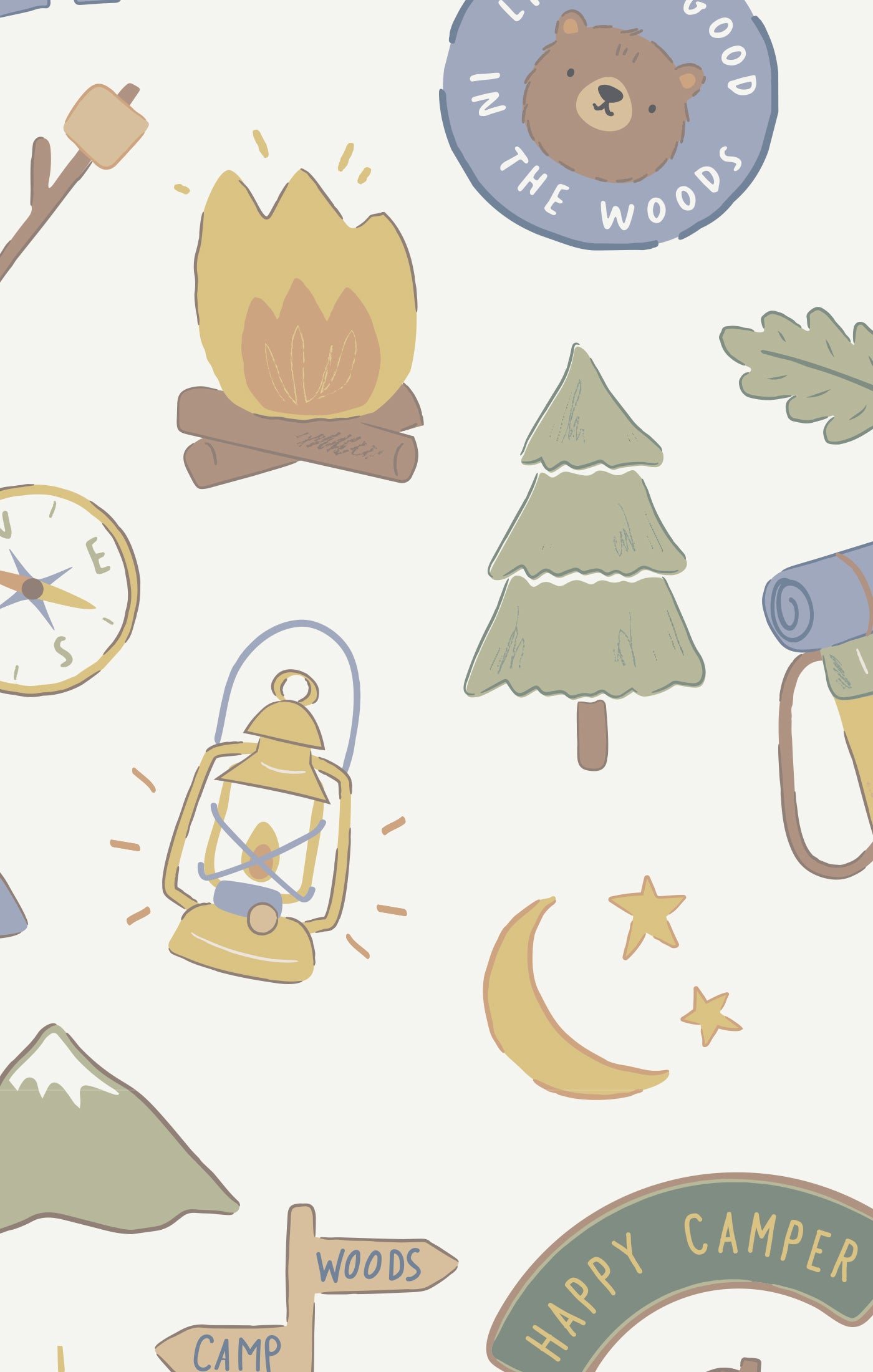 Convertible Romper | Camping Blue